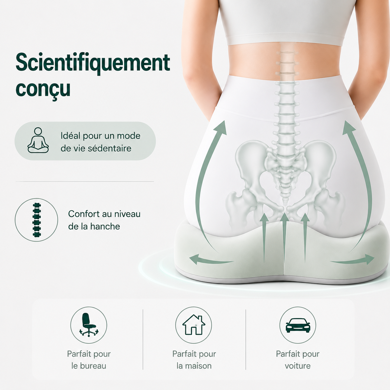 Seasy™ · Coussin Coccyx